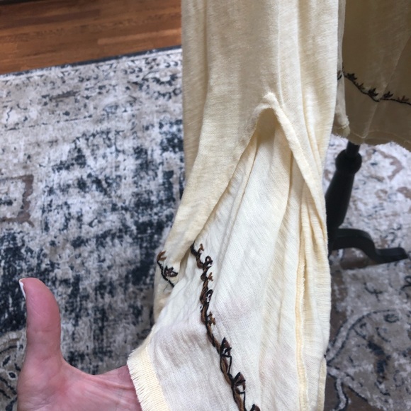 Free people embroidered flutter sleeve shirt - Picture 7 of 7